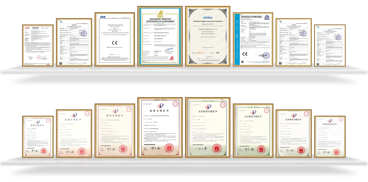 DUORUI certificate material