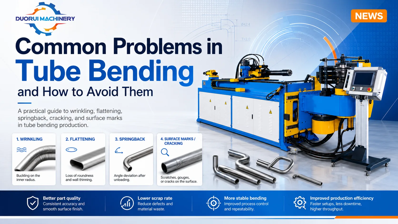 Common Problems in Tube Bending and How to Avoid Them