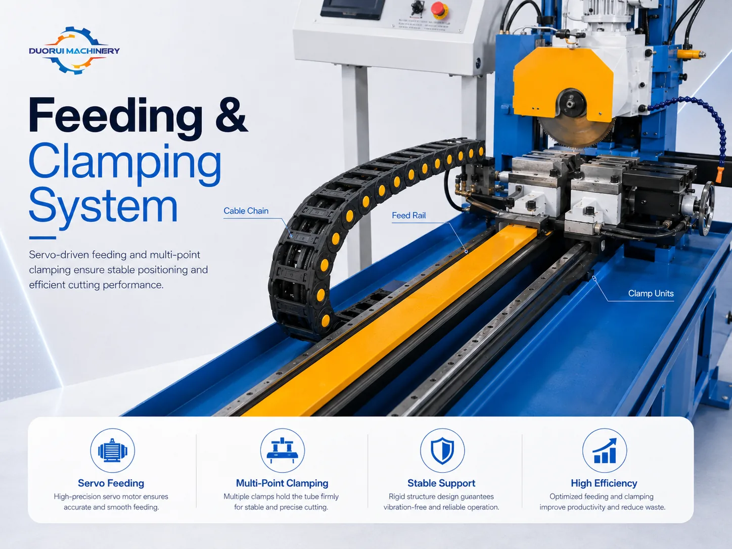 CNC Automatic Pipe Cutting Machine