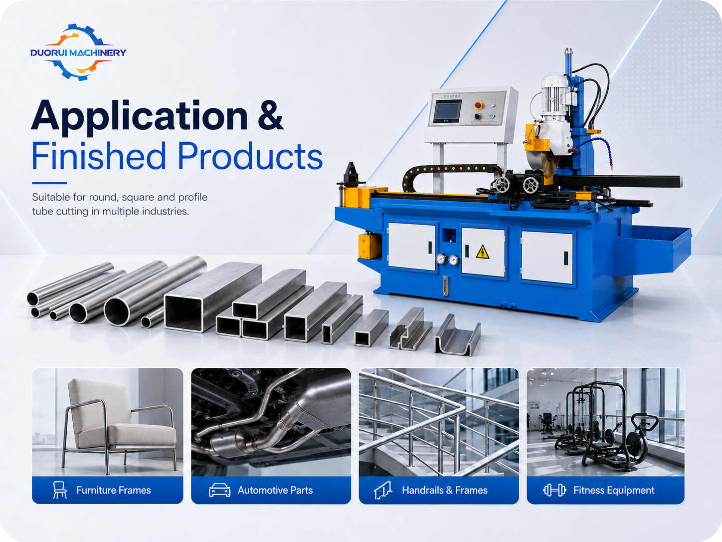 CNC Automatic Pipe Cutting Machine