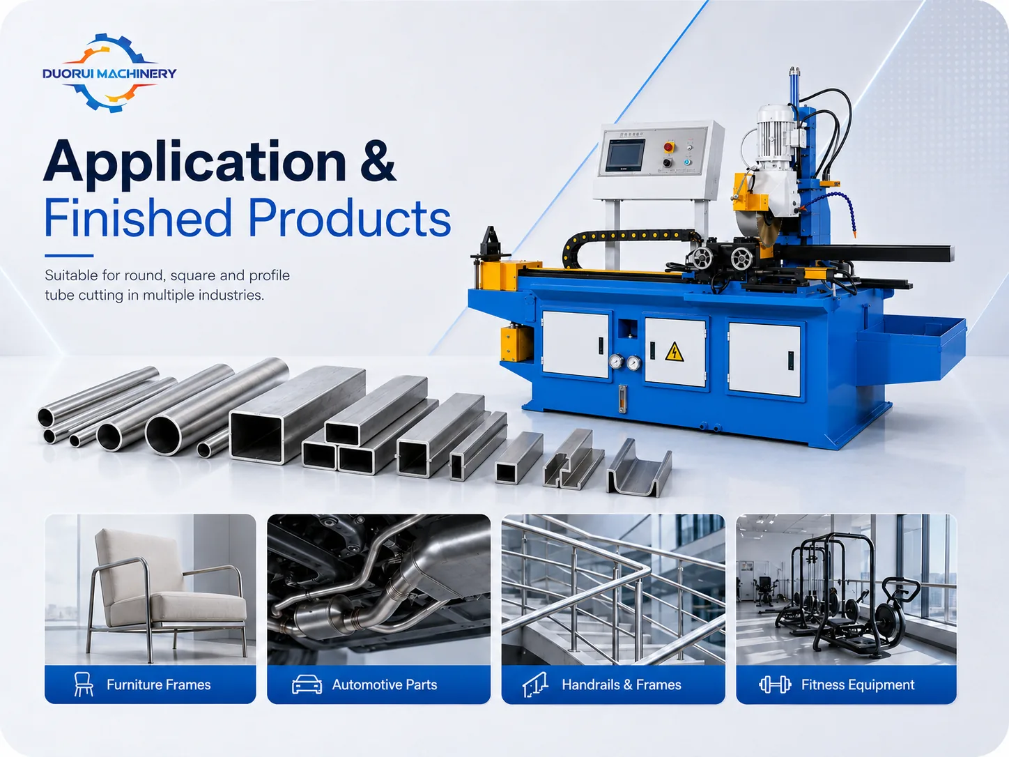 CNC Automatic Pipe Cutting Machine