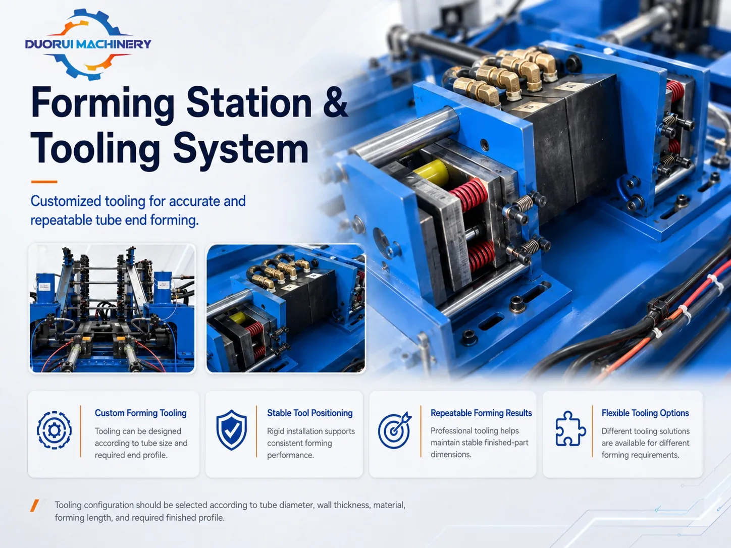 Pipe End Forming Machine