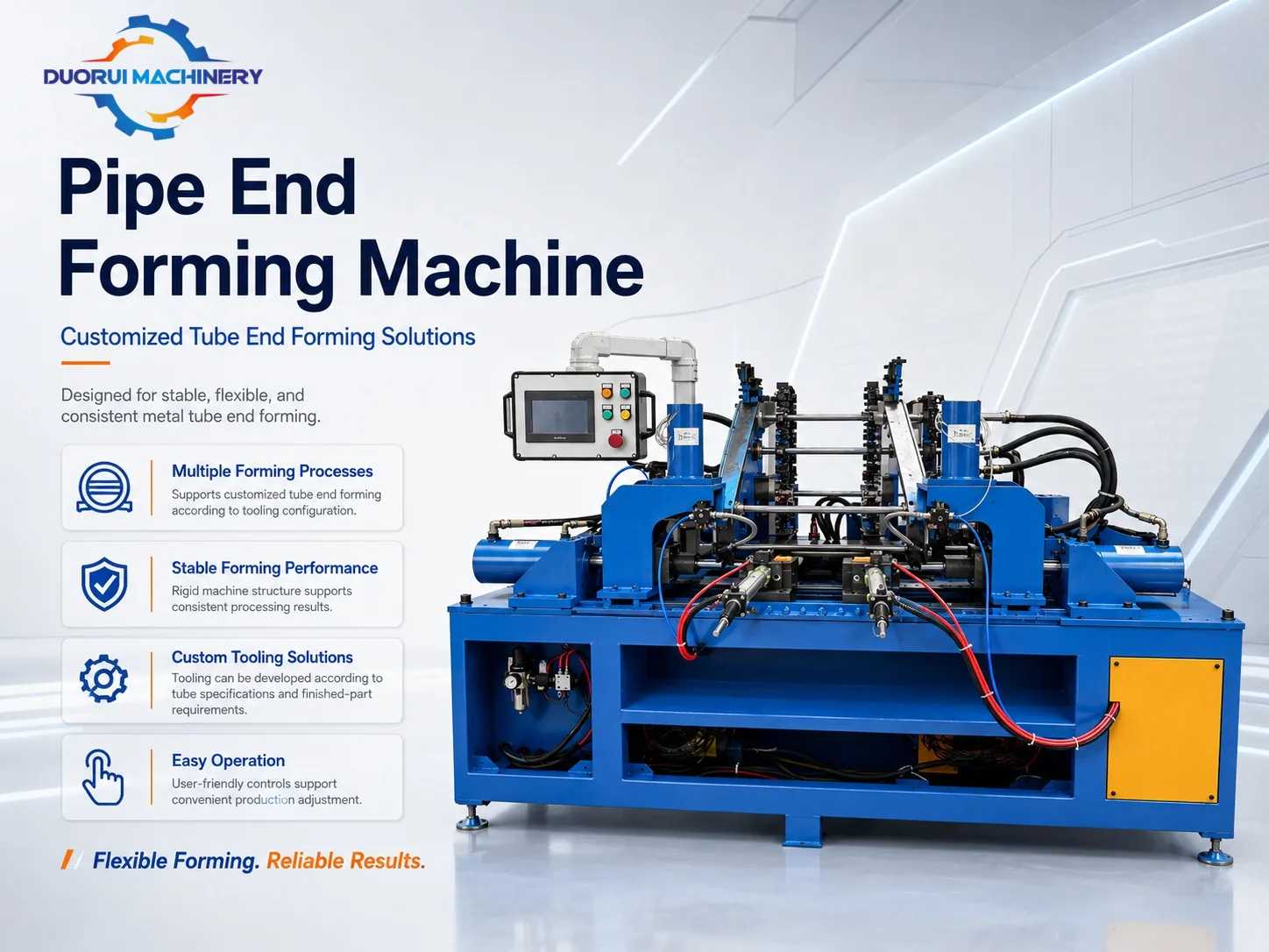 Pipe End Forming Machine