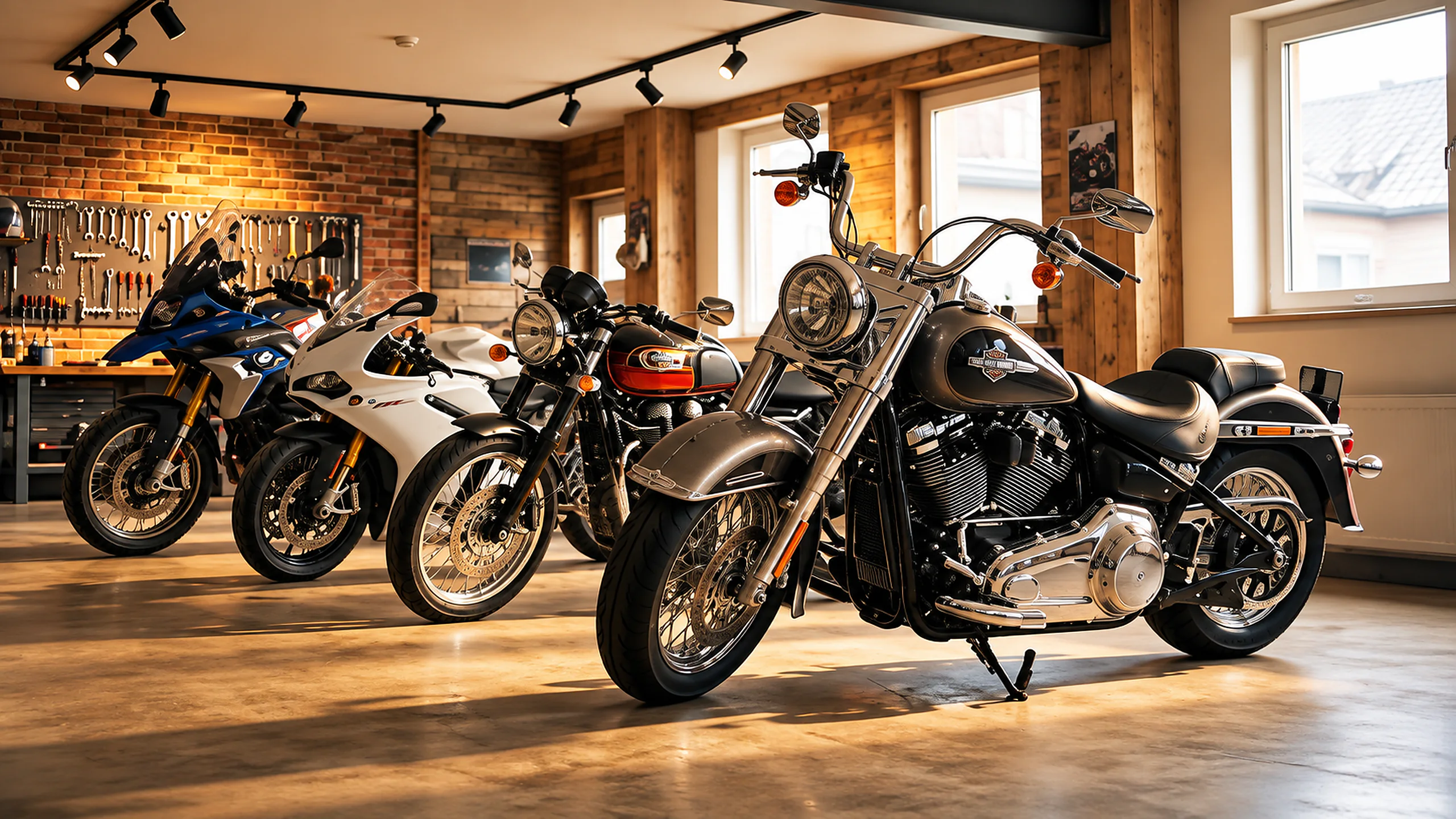 Motorcycle & Bicycle